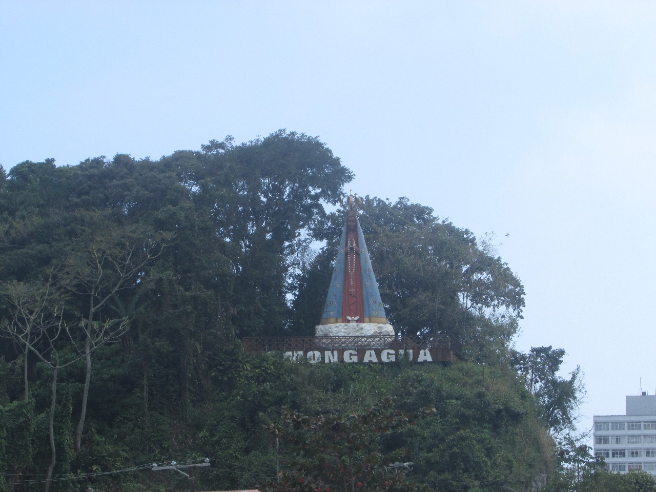 Imagem do Morro da Padroeira, Monumento à Nossa Senhora Aparecida de Mongaguá