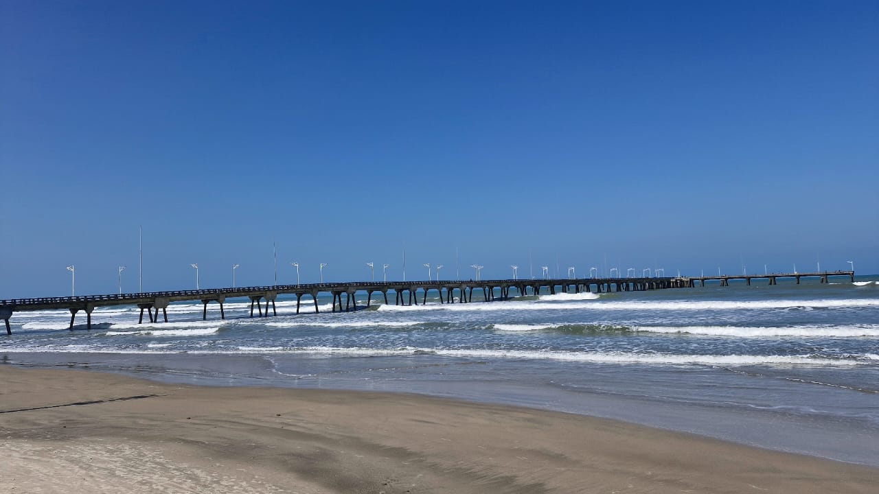 Imagem da Plataforma de Pesca Amadora de Mongaguá